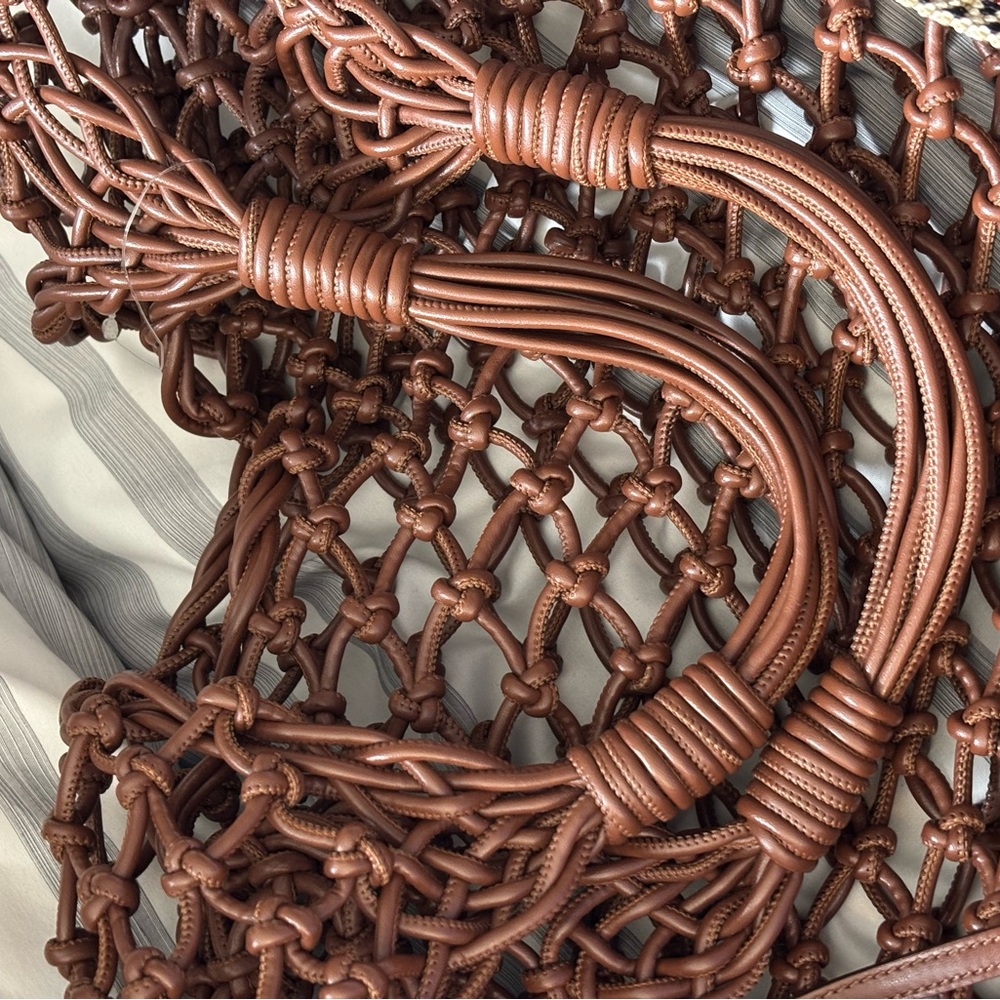 Stella McCartney Brown knotted bag - Picture 9 of 13